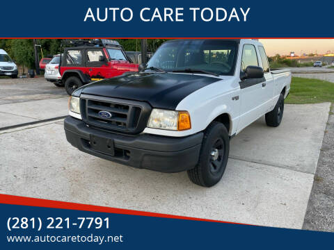 2004 Ford Ranger for sale at AUTO CARE TODAY in Spring TX
