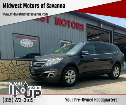 2013 Chevrolet Traverse for sale at Midwest Motors of Savanna in Savanna IL