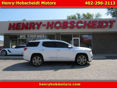 2019 GMC Acadia for sale at Henry-Hobscheidt Motors in Plattsmouth NE