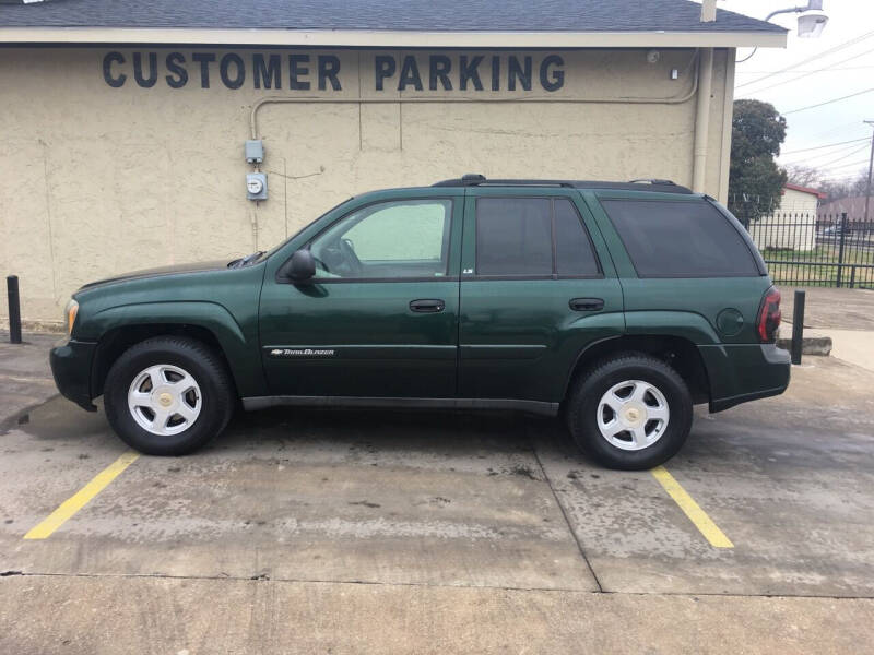 2002 Chevrolet TrailBlazer for sale at True Auto Sales & Wrecker Service in Dallas TX