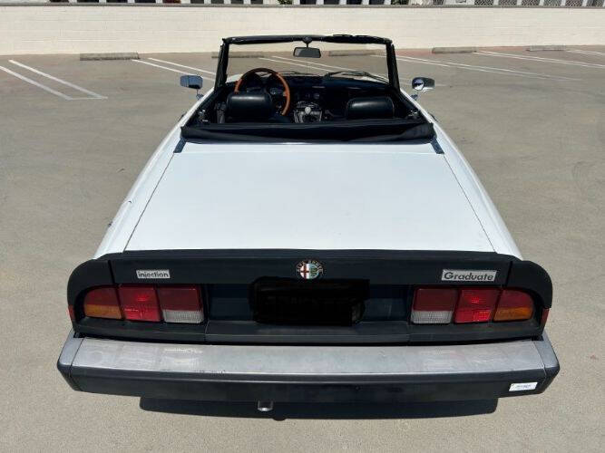 1985 Alfa Romeo Graduate Spider