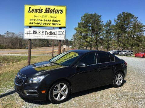 2015 Chevrolet Cruze for sale at Lewis Motors LLC in Deridder LA