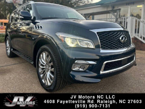 2015 Infiniti QX80 for sale at JV Motors NC LLC in Raleigh NC
