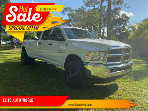 2014 RAM Ram Pickup 3500 for sale at ELITE AUTO WORLD in Fort Lauderdale FL