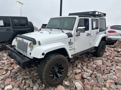 2016 Jeep Wrangler Unlimited for sale at Discount Motors in Pueblo CO