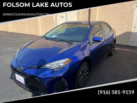 2017 Toyota Corolla for sale at FOLSOM LAKE AUTOS in Orangevale CA