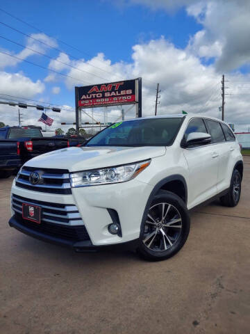 2019 Toyota Highlander for sale at AMT AUTO SALES LLC in Houston TX