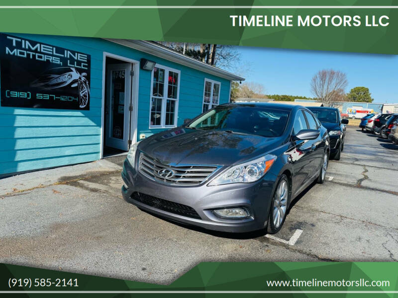 2012 Hyundai Azera for sale at Timeline Motors LLC in Clayton NC