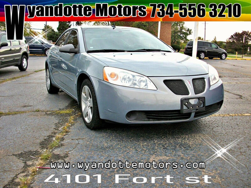 2009 Pontiac G6 for sale at Wyandotte Motors in Wyandotte MI