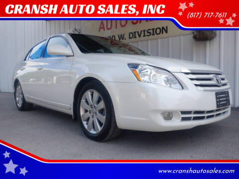 2006 Toyota Avalon for sale at CRANSH AUTO SALES, INC in Arlington TX