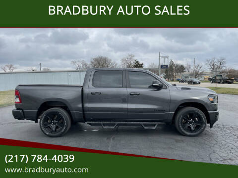 2022 RAM 1500 for sale at BRADBURY AUTO SALES in Gibson City IL