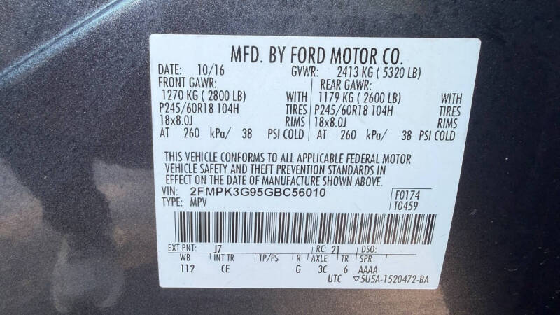 2016 Ford Edge SE