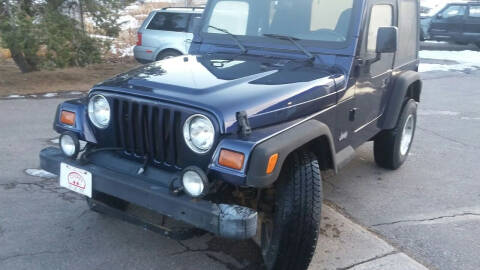 1997 Jeep Wrangler for sale at Cherry Motors in Castle Rock CO