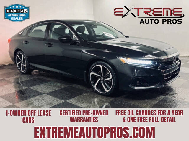 2021 Honda Accord for sale at Extreme Auto Pros in Parma Heights, OH