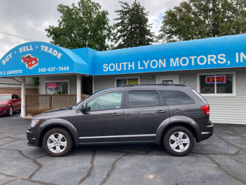 2016 Dodge Journey for sale at South Lyon Motors INC in South Lyon MI