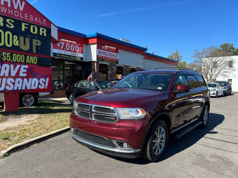 2018 Dodge Durango for sale at HW Auto Wholesale in Norfolk VA