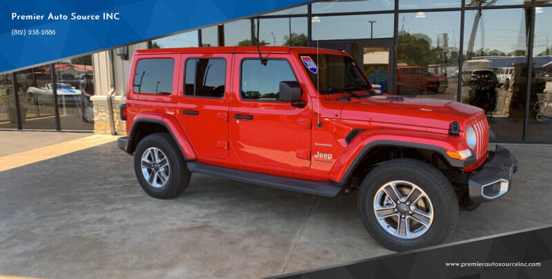 2018 Jeep Wrangler Unlimited for sale at Premier Auto Source INC in Terre Haute IN
