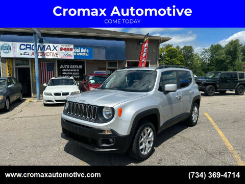 2018 Jeep Renegade for sale at Cromax Automotive in Ann Arbor MI