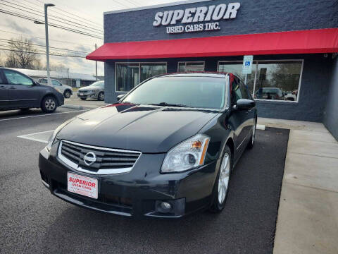 2007 Nissan Maxima for sale at Superior Used Cars Inc in Cuyahoga Falls OH