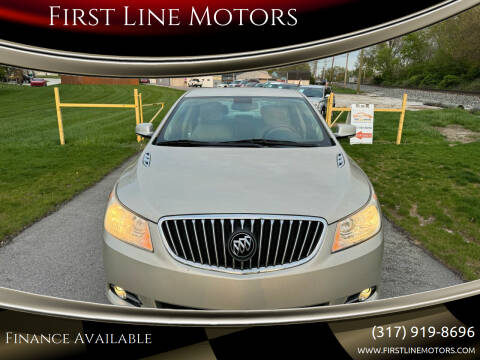 2013 Buick LaCrosse for sale at First Line Motors in Jamestown IN