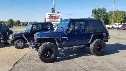 2005 Jeep Wrangler for sale at Downing Auto Sales in Des Moines IA