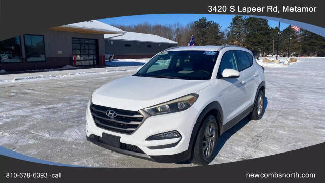 2016 Hyundai TUCSON for sale at Newcombs North Certified Auto Sales in Metamora, MI