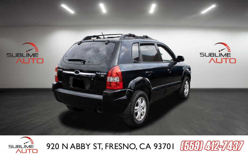 2006 Hyundai TUCSON for sale at SUBLIME AUTO in Fresno, CA