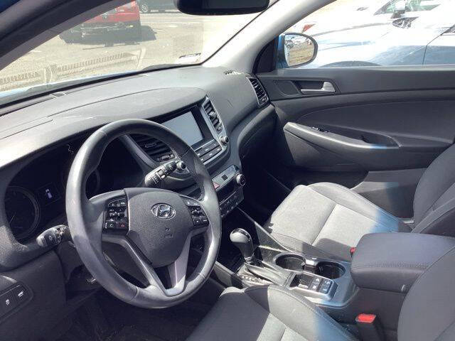 Blue 2018 Hyundai TUCSON Value AWD Value 4dr SUV 2