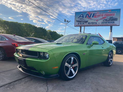 2011 Dodge Challenger for sale at ANF AUTO FINANCE in Houston TX
