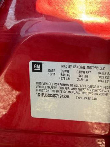 2012 Chevrolet Cruze ECO