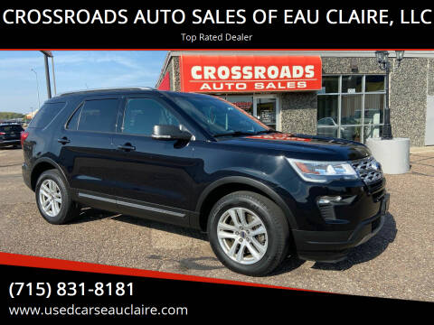 2019 Ford Explorer for sale at CROSSROADS AUTO SALES OF EAU CLAIRE, LLC in Eau Claire WI