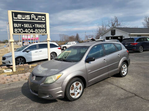 2004 Pontiac Vibe for sale at Lewis Auto in Mountain Home AR