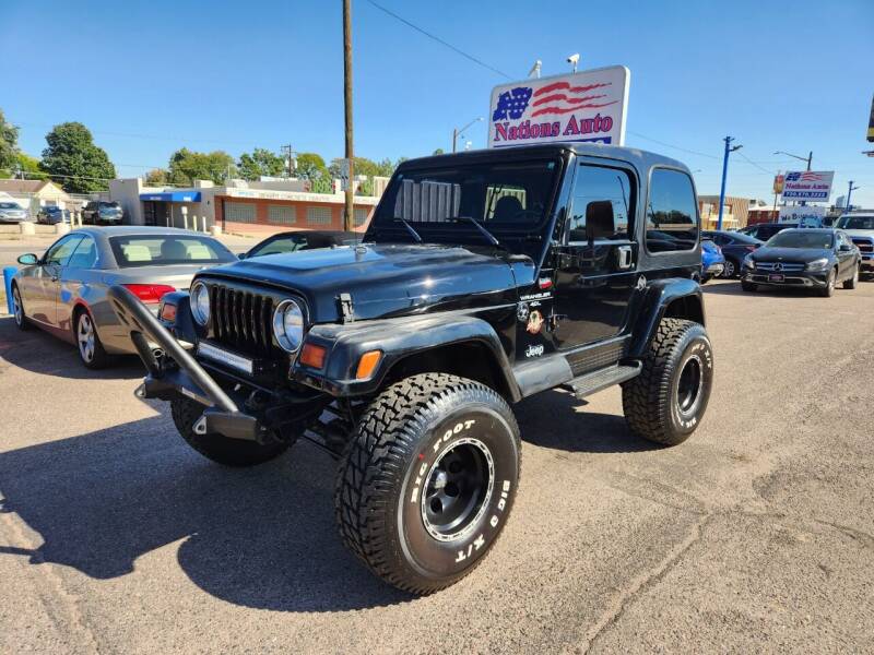 1999 Jeep Wrangler for sale at Nations Auto Inc. II in Denver CO