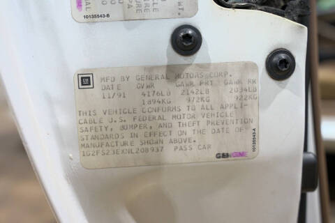 1992 Pontiac Firebird Formula