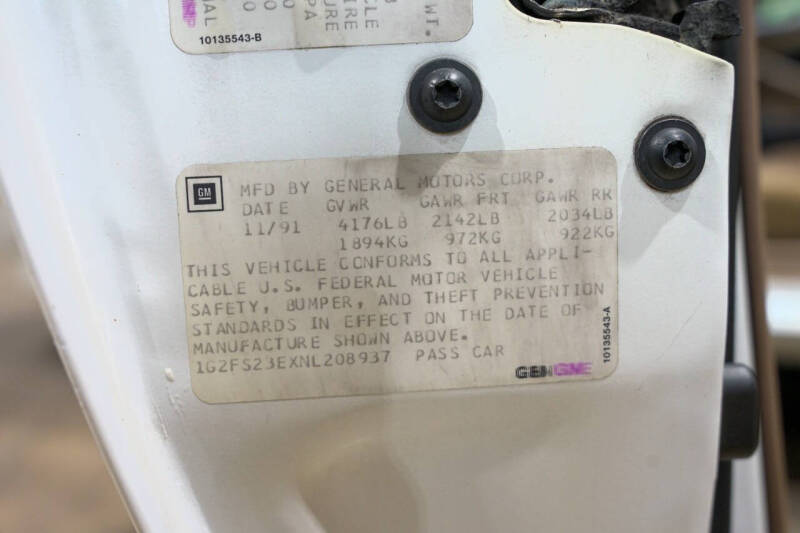 1992 Pontiac Firebird Formula