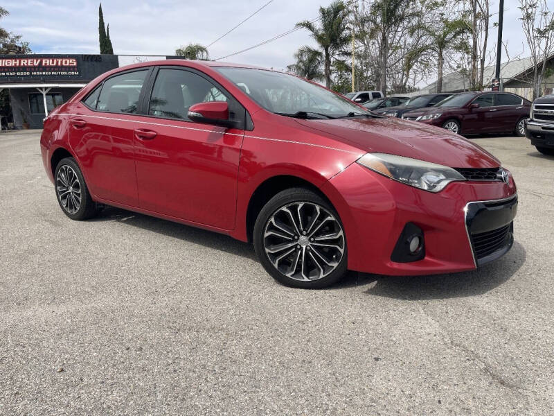 2015 Toyota Corolla S