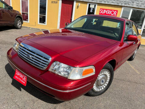 2001 Ford Crown Victoria for sale at Superior Auto Sales, LLC in Wheat Ridge CO
