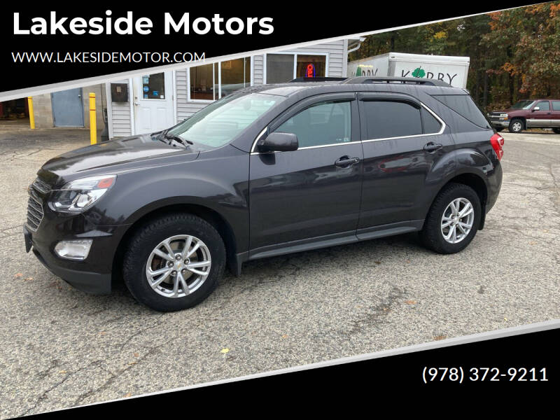 2016 Chevrolet Equinox for sale at Lakeside Motors in Haverhill MA