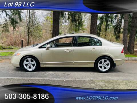 2008 Honda Civic for sale at LOT 99 LLC in Milwaukie OR