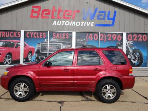 2005 Ford Escape for sale at Betterway Automotive Inc in Plattsmouth NE