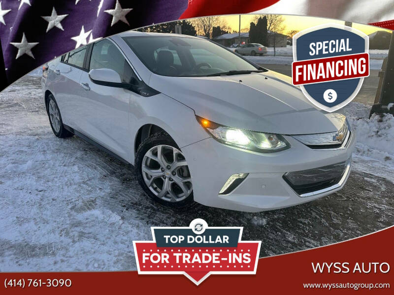 2017 Chevrolet Volt for sale at Wyss Auto in Oak Creek WI