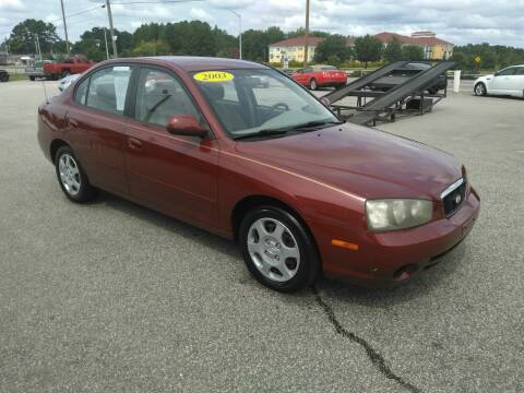 2003 Hyundai Elantra for sale at Kelly & Kelly Supermarket of Cars in Fayetteville NC