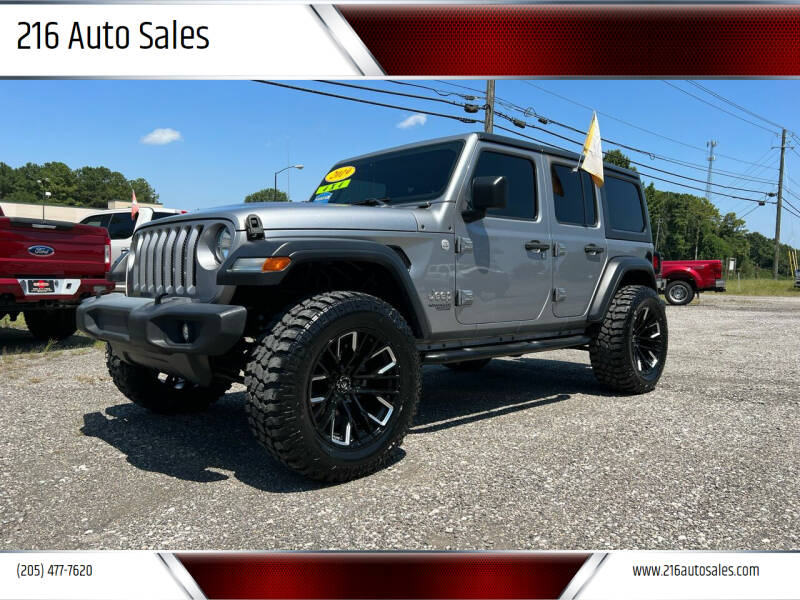 2019 Jeep Wrangler Unlimited for sale at 216 Auto Sales in Mc Calla AL