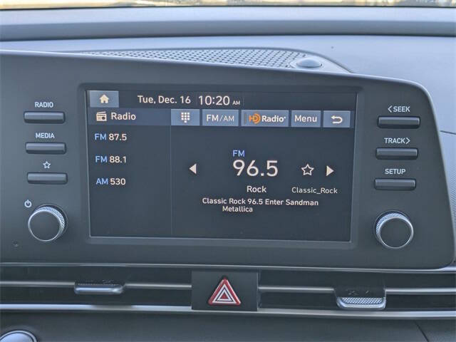 2026 Hyundai Elantra Hybrid Blue