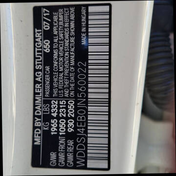 2018 Mercedes-Benz CLA CLA 250