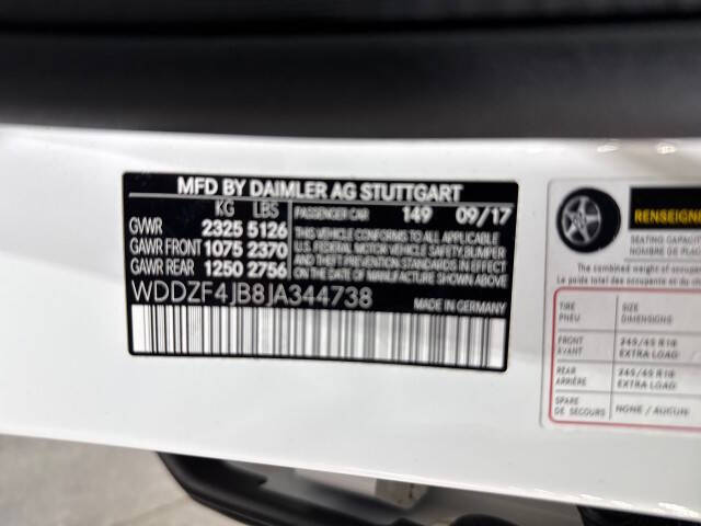 2018 Mercedes-Benz E-Class E 300