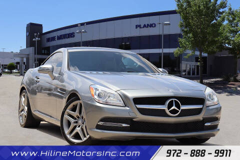 2015 Mercedes-Benz SLK for sale at HILINE MOTORS in Plano TX