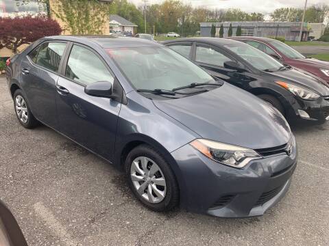 2014 Toyota Corolla for sale at RJD Enterprize Auto Sales in Scotia NY