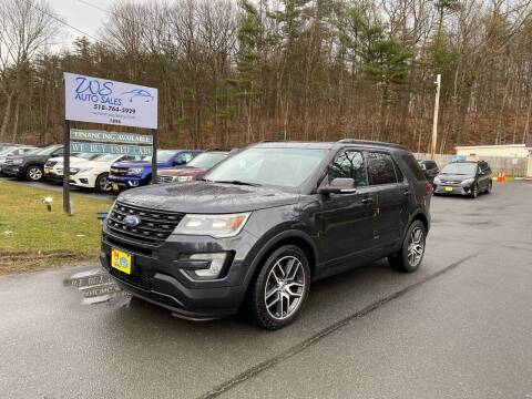 2017 Ford Explorer for sale at WS Auto Sales in Castleton On Hudson NY