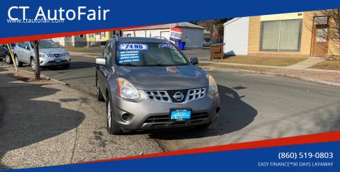 2012 Nissan Rogue for sale at CT AutoFair in West Hartford CT